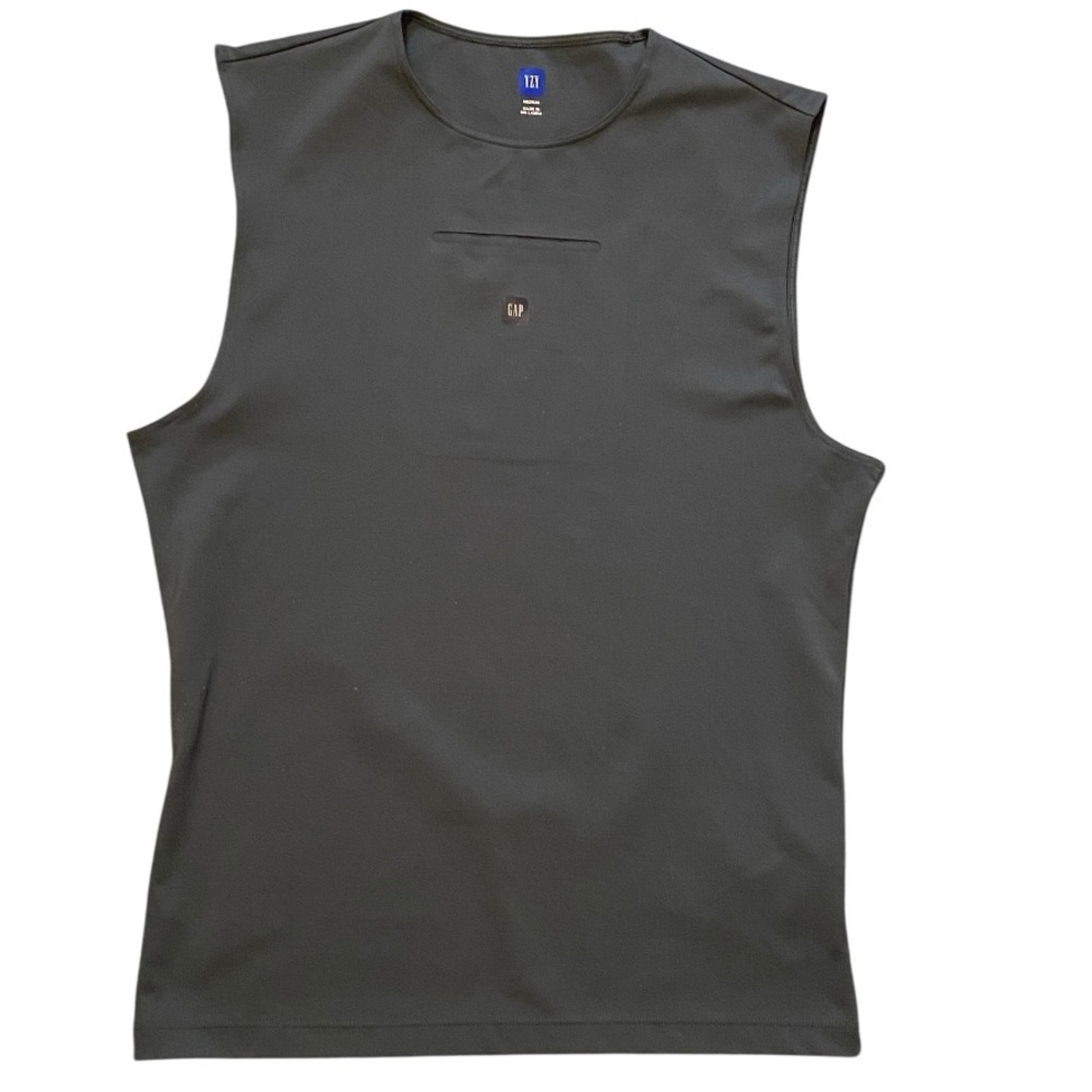 GAP YZY Sleeveless Athletic Tank Top Men’s Medium Charcoal Minimalist